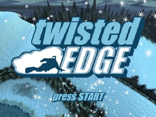 Twisted Edge - Extreme Snowboarding (USA) Title Screen